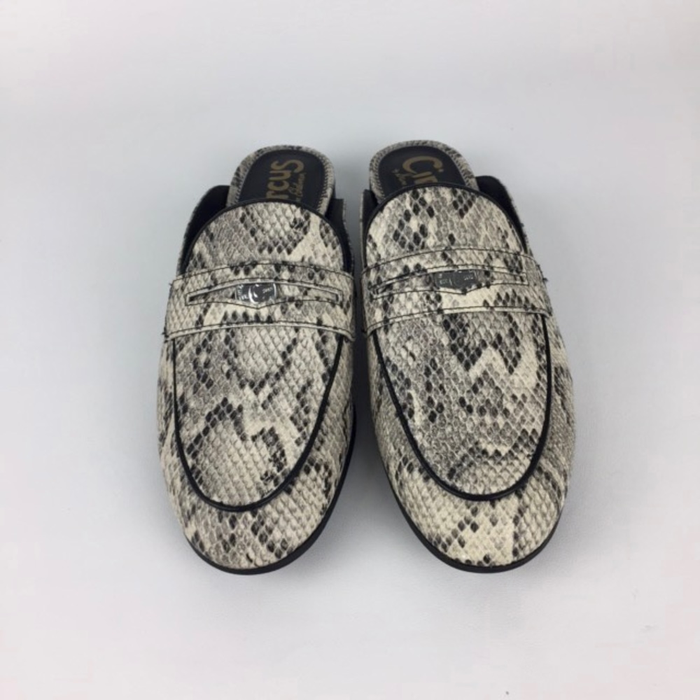 Circus by Sam Edelman Snake Print Mules - Picture 2 of 16